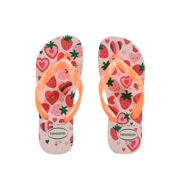 Chinelo-de-Dedo-Rosa-Kids-Morangos-|-Havaianas-Tamanho--23---Cor--ROSA-0